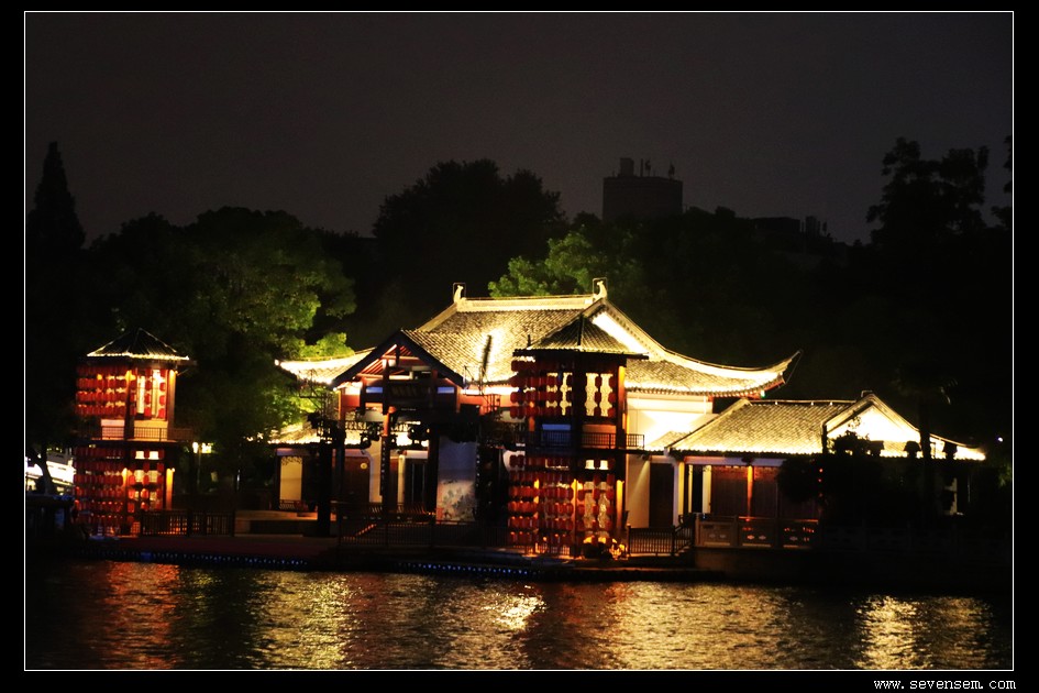 南京秦淮河夜景2020